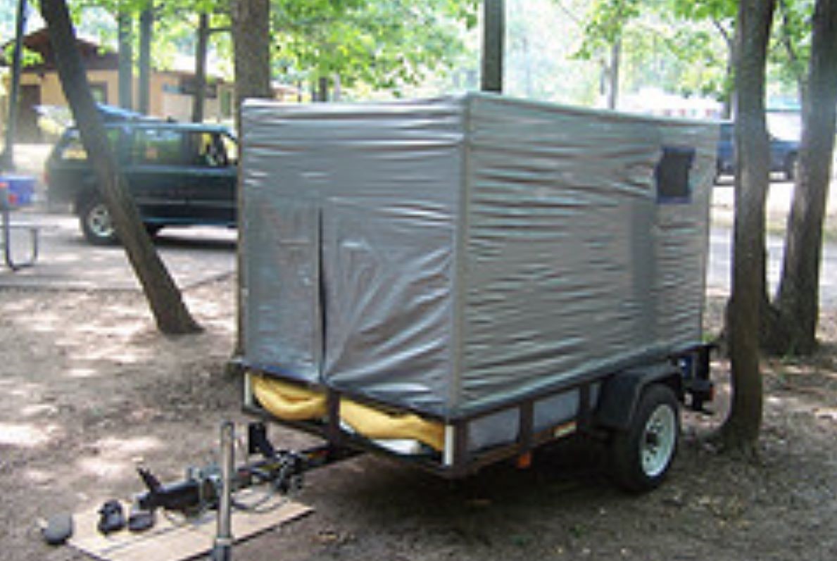 duct tape camper