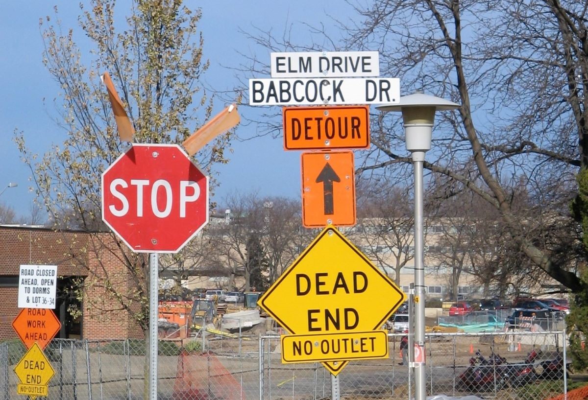 dead end detour