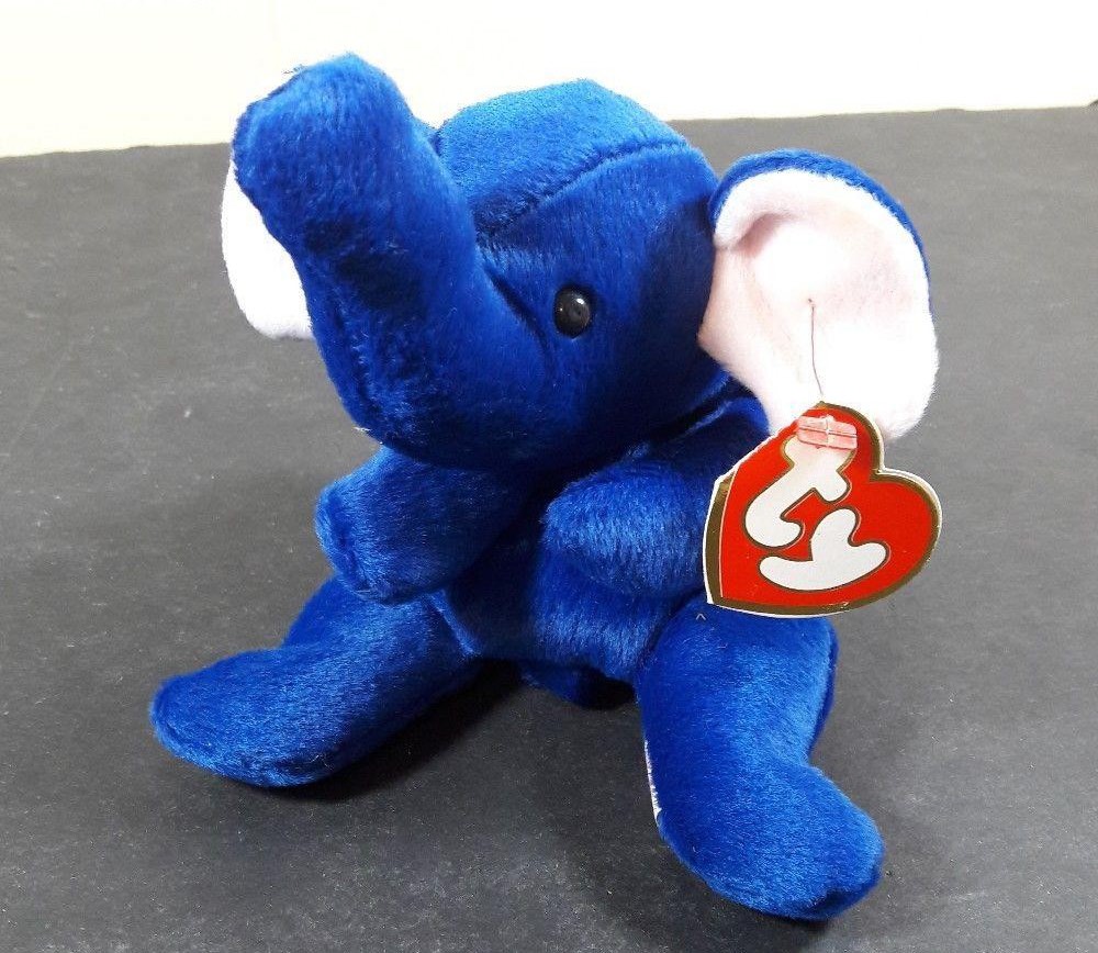 peanut the elephant beanie baby