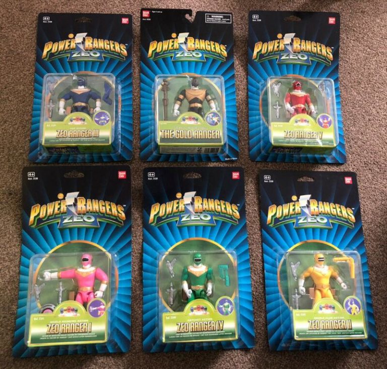 power rangers zeo action figures